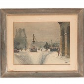 PIERRE THIBAULT, PAINTING Pier