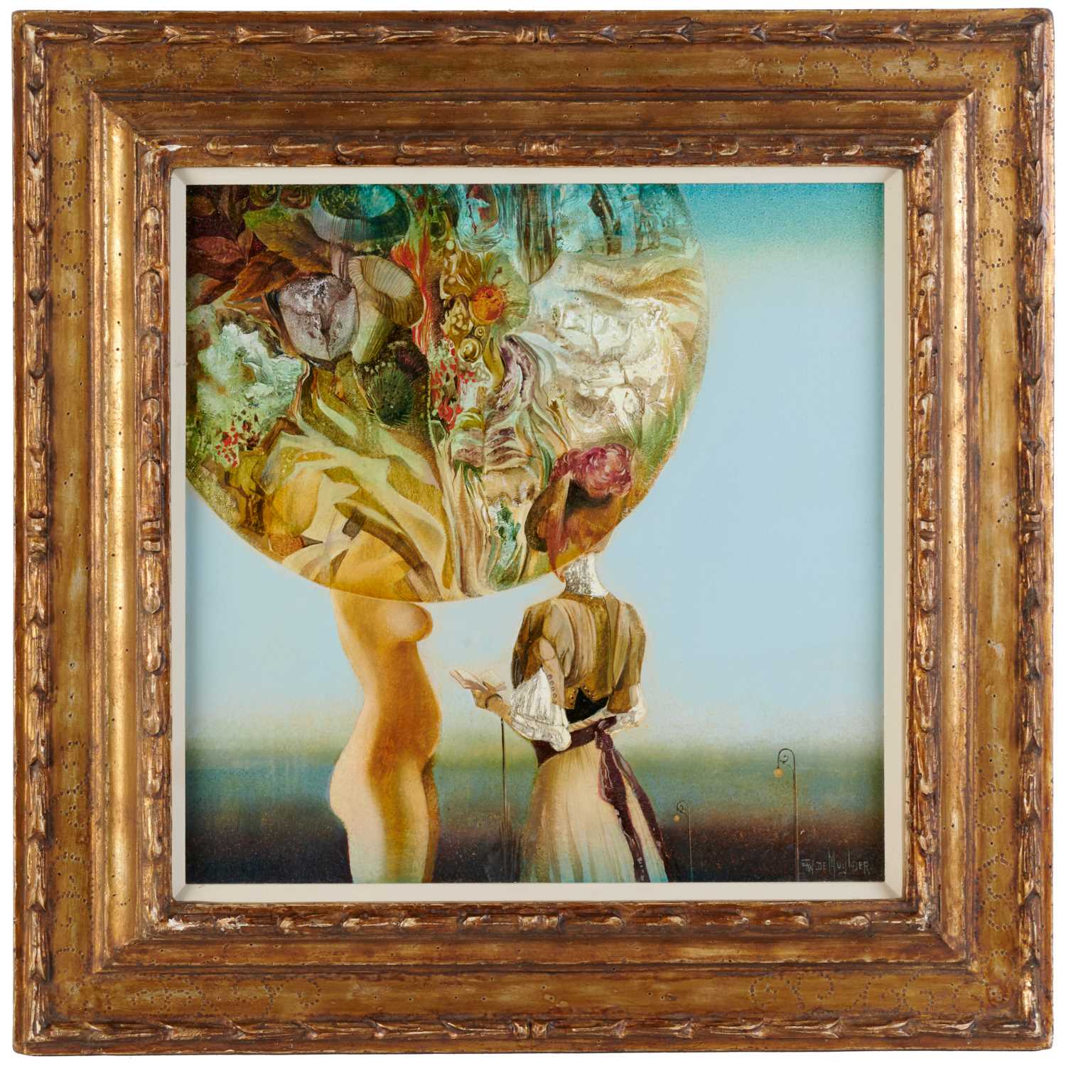PIERRE WILLY DE MUYLDER, OIL ON