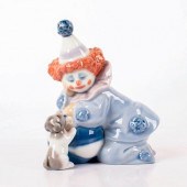 PIERROT WITH PUPPY & BALL 1005
