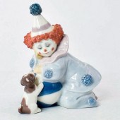 PIERROT W/PUPPY & BALL 1005278