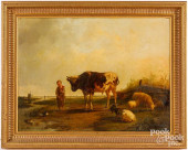 PIETER PLAS OIL ON PANEL<br>Pi