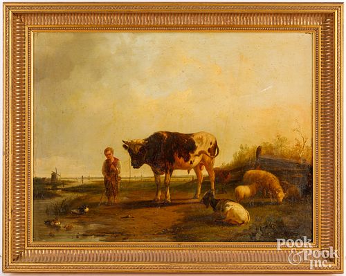 PIETER PLAS OIL ON PANELPieter Plas