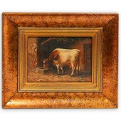 PIETER S. OIL PAINTING ON WOOD