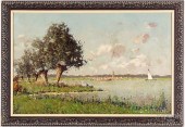 PIETER VAN NOORT OIL ON CANVAS