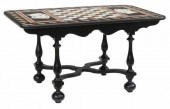 PIETRA DURA INLAID MARBLE TOP