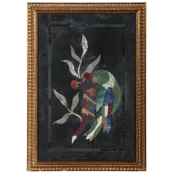 Pietra Dura Italian Plaque