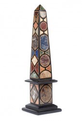 PIETRA DURA LAPIDARY OBELISKPI