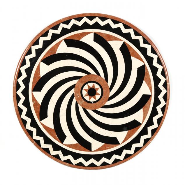 PIETRA DURA MARBLE TOP Late 20th