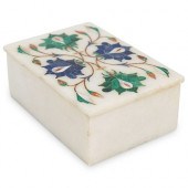 PIETRA DURA STONE INLAID MARBL