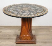 PIETRA DURA STYLE MARBLE TOP P