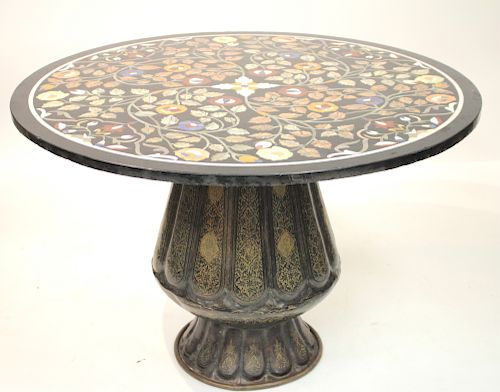 PIETRA DURA TABLE ON ISLAMIC