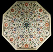PIETRA DURA TABLE TOP, PROBABL