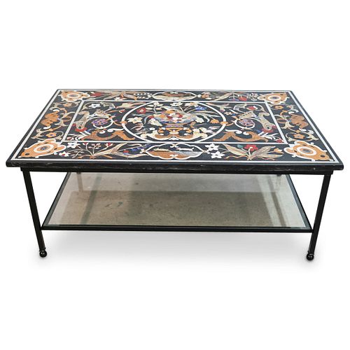 PIETRA DURA VARIEGATED MARBLE &