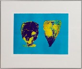 PIETRO CONSAGRA, ABSTRACT LITH