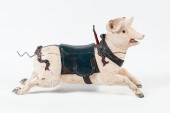PIG CAROUSEL CARVING: A wonder