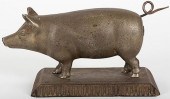 PIG CAST IRON CIGAR CUTTER & M
