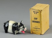 PIG STILL BANK WITH BOX Hubley
