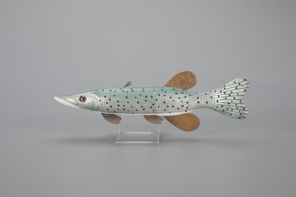 PIKE AND MUSKIE DECOYHarold E.