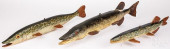 PIKE FISHING DECOYS<br>Three l