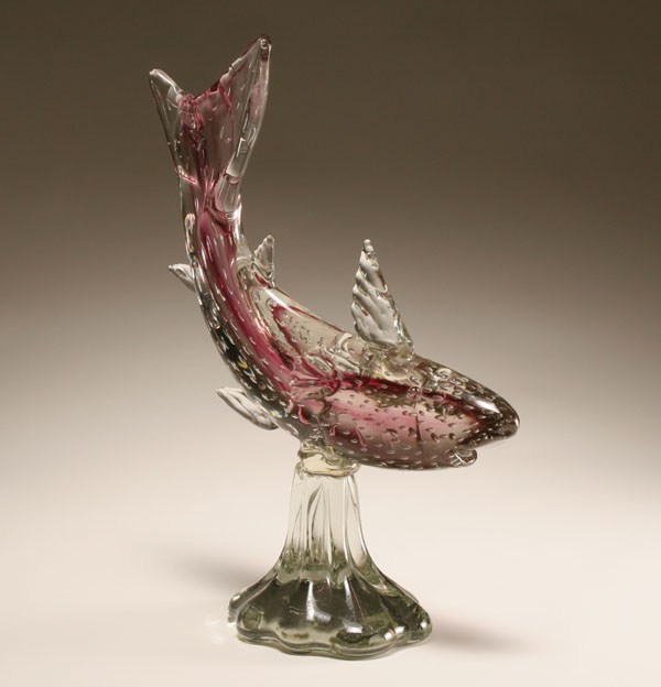 Pilgrim American art glass fish