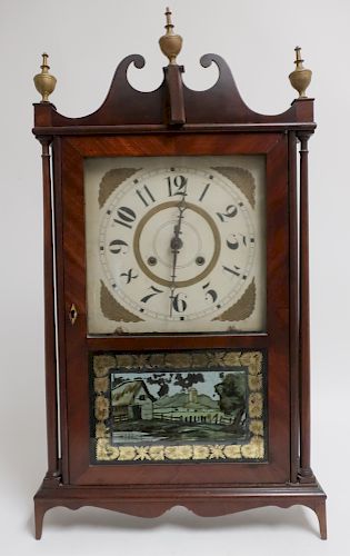 PILLAR & SCROLL STRIKING MANTEL