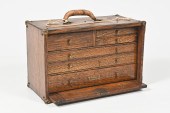 PILLIOD OAK MECHANICS CHEST: A