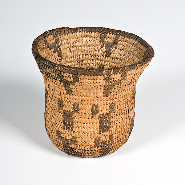 Pima Basket decorated with