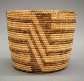 PIMA COILED BASKETA circa 1920