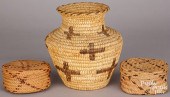 PIMA INDIAN WOVEN BASKETPima I