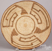 PIMA INDIAN WOVEN BASKETRY TRA