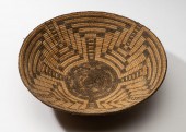 PIMA MAZE NATIVE AMERICAN BASK