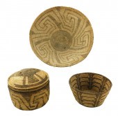 PIMA NATIVE AMERICAN WOVEN BAS