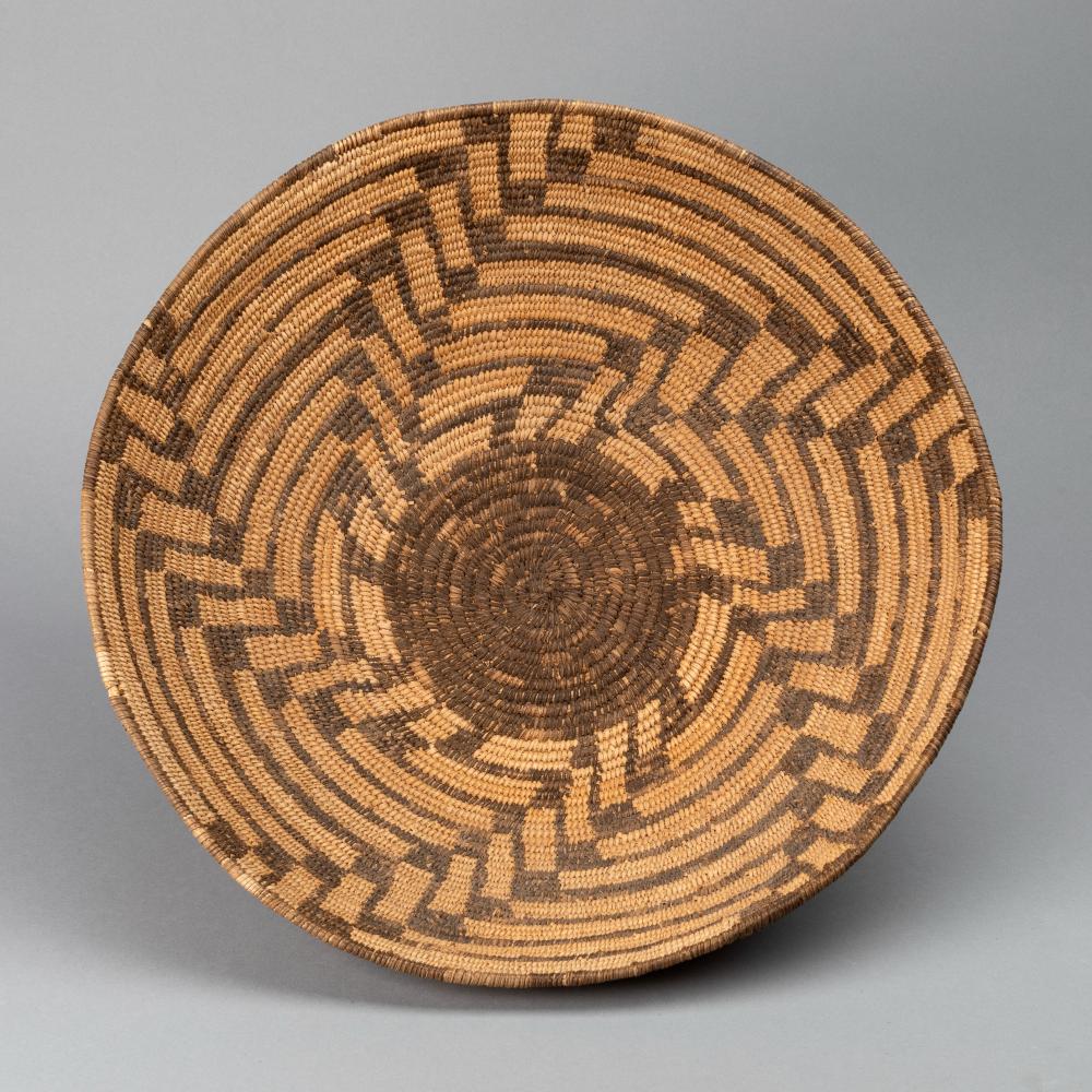 PIMA, WOVEN BASKET, CA. 1920SPima,