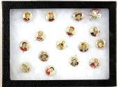 PIN BACK BUTTONSA groups of si