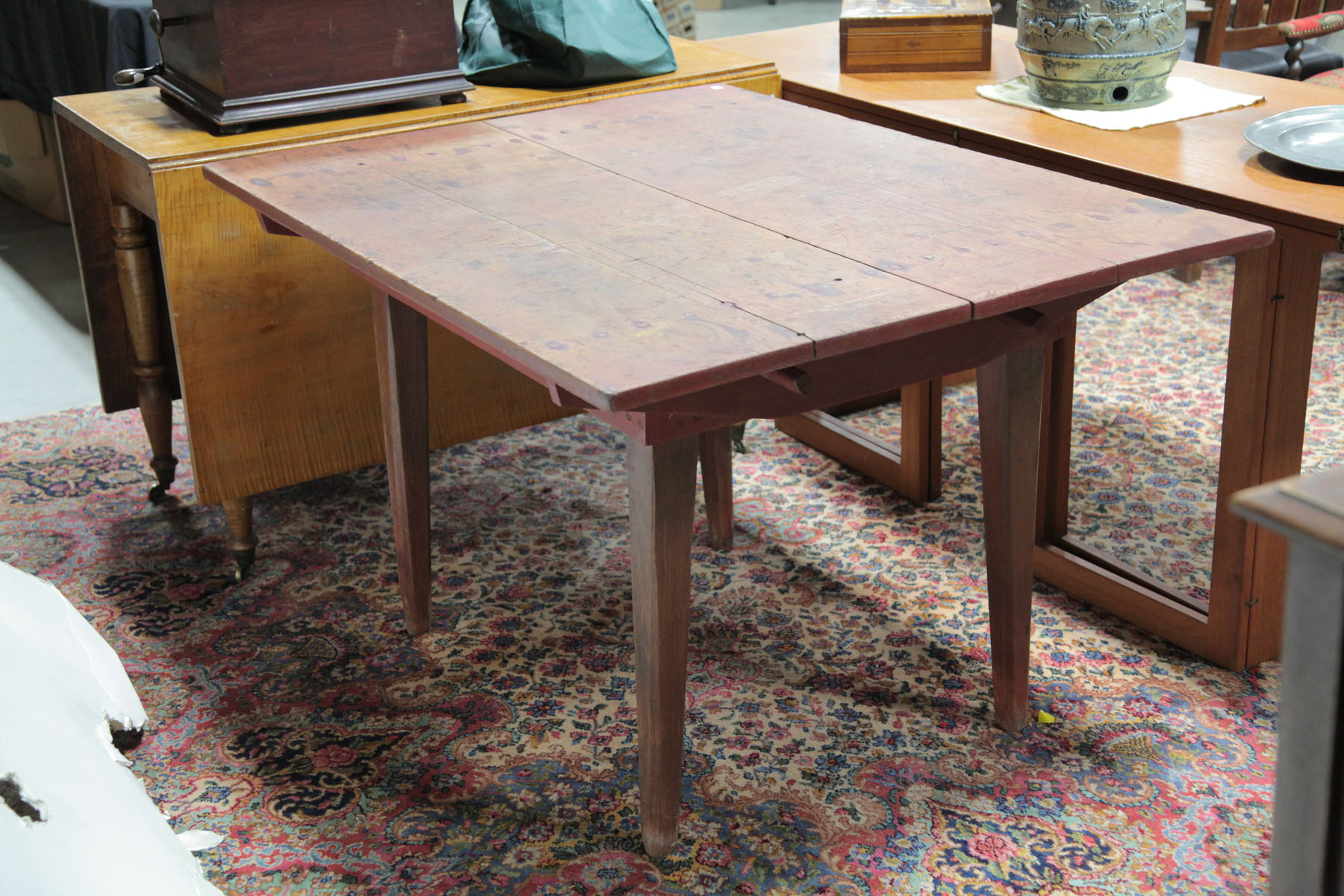 PIN TOP TABLE.  American  late 19th