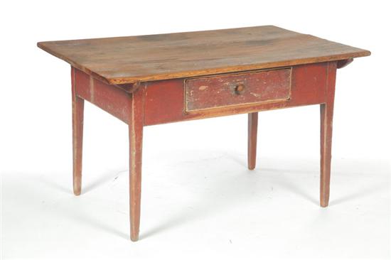 PIN-TOP WORK TABLE.  Western