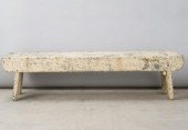 PINE BENCHA pine bench in old