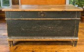 PINE BLANKET CHEST, QUEBEC, CA