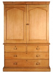 PINE CABINET20th century; cons