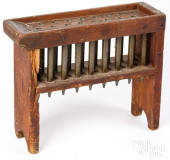 PINE CANDLEMOLD WITH PEWTER TU