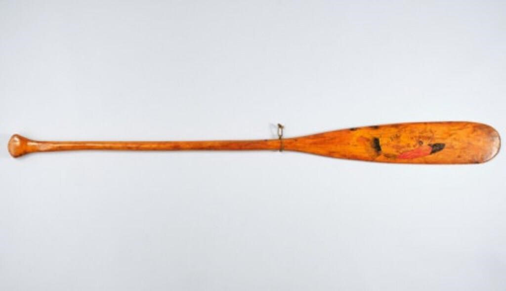 PINE CANOE PADDLEA nicely fashioned