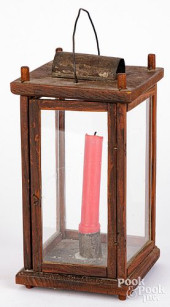 PINE CARRY LANTERN<br>Pine and