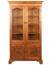 PINE CHINA CABINETPine China C