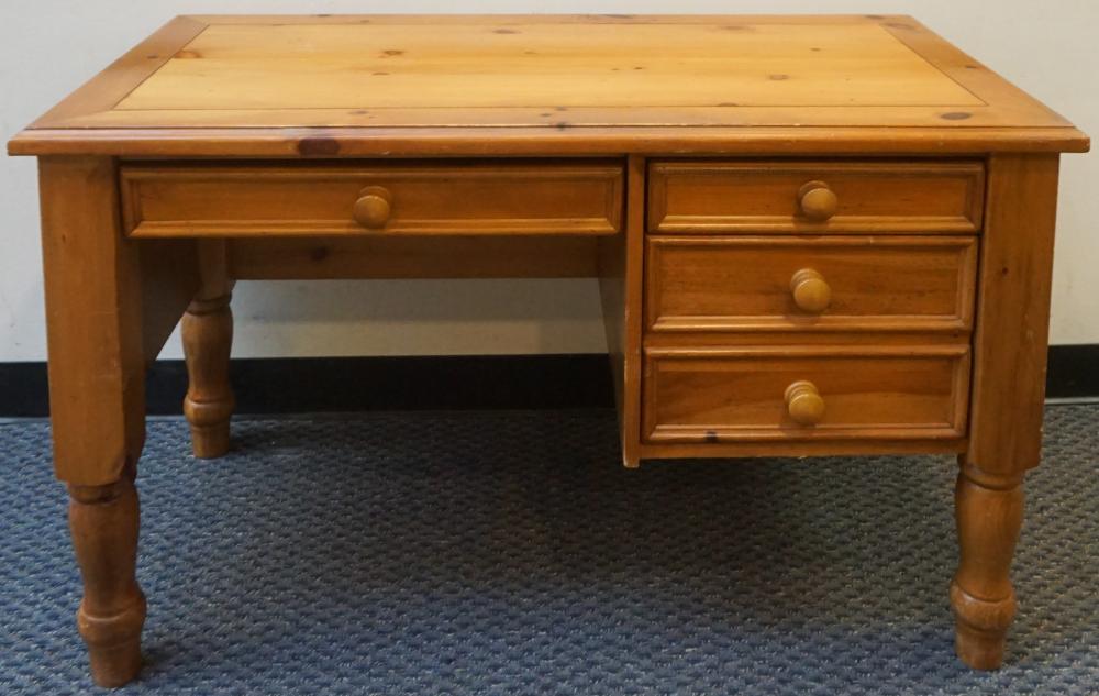 PINE COMPUTER DESK, 30 1/2 X 48 1/2