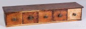 PINE COUNTERTOP SPICE CABINET,