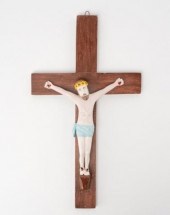 PINE CRUCIFIX BY W. RICHARD (1