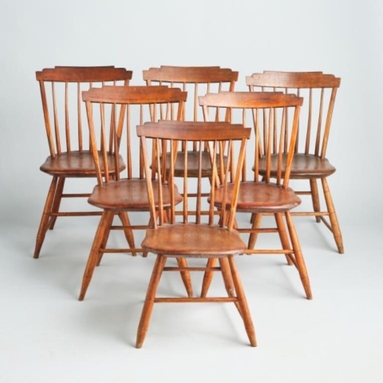 PINE DINING CHAIRSOntario circa