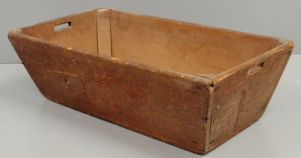 Pine dough trough early 19th c.
