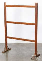 PINE DRYING RACK, 19TH C.Pine