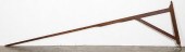 PINE DRYING RACK, 19TH C.Pine